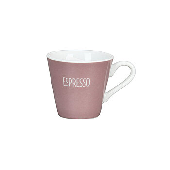 tazza caffè espresso rosa