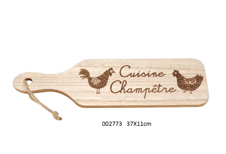 tagliere con 2 gallinelle